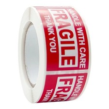 Share Fragile Stickers 1 Roll 500 2x3 Fragile Label Sticker Handle With Care Mai picture