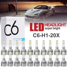 Wholesale 20x H1 LED Headlight Bulbs Conversion Kit 100W 32000LM 6000K White picture