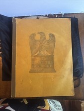 1936 BILDER DEUTSCHER GESCHICHTE ALBUM 12 EARLY GERMAN HISTORY BOOK W COLOR ms picture