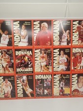 Indiana University IU Hoosiers Basketball 1993 1994 18 Cards BOB KNIGHT Vintage picture