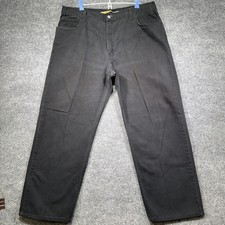 Levi's Silvertab Jeans Men's 40x32 Black Faded Low Loose Wide Baggy Vintage Y2K picture