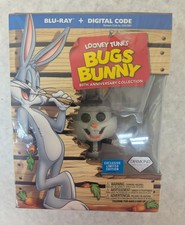 Bugs Bunny 80th Annv. Blu-Ray Diamond Collection Set w/ Glitter Funk Pop *READ* picture