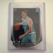 2025-26 Bowman Kon Knueppel #BRR-4 Chrome Red Rookie SP RC Hornets - NM picture