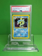 POKEMON 2000 BASE SET 2 GYARADOS HOLO RARE 7 PSA 6 picture