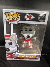 Funko Pop NFL Mascots Kansas City Chiefs KC Wolf Funko Pop Vinyl Figure #360 picture