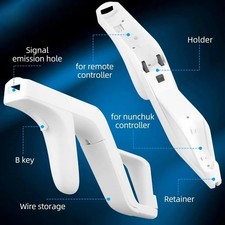 1PC Zapper Gun for Zapper Wii Remote Wiimote Controller New picture