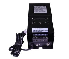 300W Multi-Tap 12-15V Low Voltage Lighting Transformer Landscape Light Metal  picture
