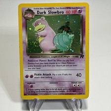 DARK SLOWBRO 2000 Pokemon Team Rocket 12/82 HOLO RARE Holo w/Swirl POKÉMON LP picture