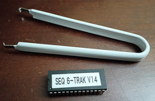 Sequential Circuits Six-Trak v14 EPROM Firmware Tauntek and Chip Puller Tool picture
