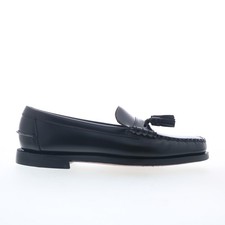Sebago Classic Dan Multi Tassel Womens Black Loafers & Slip Ons Casual Shoes picture