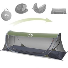 Night Cat Easy Setup Pop Up Mosquito Tent Bug Screen Camping Sleeping Shelter picture