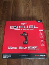 Milwaukee 2904-22 18V Hammer Drill/Driver Kit - Red picture