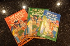 Vintage 3X Atari 2600  Electronic  Video game CONSOLE  MINI CATALOGS  D10 picture