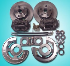 1964 1965 1966 1967 Ford Mustang front disc brake conversion v-8 4 piston  picture