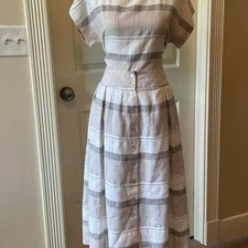 Liz-claiborne Women's White and Grey Dress picture