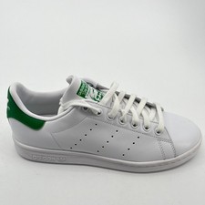 Adidas Stan Smith Mens Size 7 White Green Athletic Leather Shoes Sneakers picture