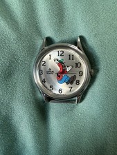 Vintage Lorus Quartz Backward Hands Confused Goofy Watch Head As Is picture