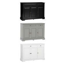 HOMCOM Modern Sideboard Buffet Cabinet with Storage Cupboards and Drawers picture