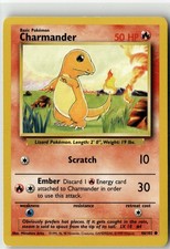 Charmander Common Base Set 046/102 NM picture