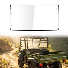 SHINJEW Rear Clear Windshield for Kawasaki Mule 4000 4010 2009-2026 picture