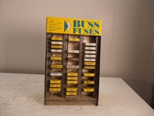 Vintage Buss Glass Tube Fuses Advertising Store Display Gas Station  picture