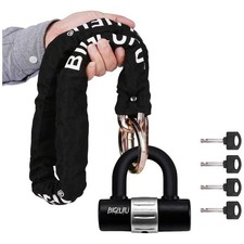 Heavy Duty 100cm Bike Lock, Scratch-Proof Square Chain picture