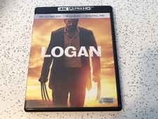 Logan 2017 4K UHD + BLU-RAY + SLIPCOVER + DIGITAL  BLACK & WHITE  VG+ Condition picture