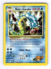 Misty's Gyarados Gym Challenge #013 (2000) Holo HP Pokemon picture