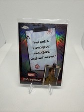 Wolverine 2025 Topps Chrome Marvel Studios Deadpool And Wolverine Insert WM-02 picture