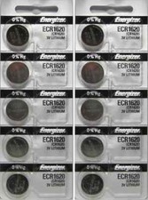 10 Piece Fresh Stock Energizer CR1620 BATTERY 3V LITHIUM CR 1620 DL1620 BR1620 picture