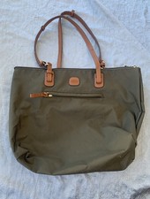 Brics Milano Green Recycled Nylon Sportina Medium Shoulder Bag picture