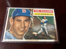 1956 Topps - Ted Williams #5 White Back picture