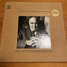 Bruno Walter Brahms The Four Symphonies 1962 Columbia Box Set D4L 252 picture