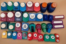 Large Lot of Medium Scrapbook Craft Paper Punches Fiskars McGill Emagination SR picture