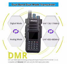 Ailunce HD1 DMR Dual Band Ham Radio GPS Long Range Walkie Talkies IP67 Waterproo picture
