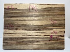 SANDED 1.75 3 PIECE Black Limba guitar Body Blank #5 Kiln Dried 10lb 1oz picture