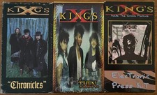 3-Rare Vintage King's X VHS Chronicles Then Electronic Press Kit picture