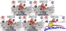 (5) 2021 Wild Card Draft WHITE MATTE Football EXCLUSIVE Sealed BLASTER Box picture