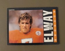 1985 Topps Football John Elway #238 