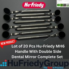Lot of 20 Pcs Hu-Friedy MH6 Handle With Double Side Dental Mirror Cone Socket picture
