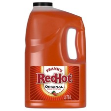 Frank's RedHot Original Cayenne Pepper Hot Sauce, 1 gal - One Gallon Bulk picture
