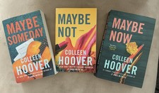 Colleen Hoover Maybe Someday Series Paperback Lot of 3. Maybe Not Maybe Now EUC picture