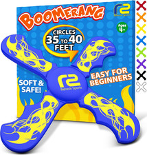 Fun Boomerang for Kids - Soft & Easy to Use - Outdoor Toys for Kids or Adults picture