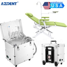 Portable Dental Mobile Delivery Unit Rolling Box Air Compressor Suction 4H/Chair picture