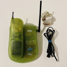VTech VT9111 900MHz Cordless Phone Green Translucent Vintage Parts Repair picture