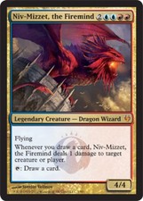 1x Niv-Mizzet, the Firemind - Foil Light Play, English Duel Decks: Izzet vs Golg picture