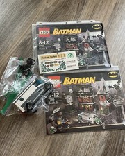LEGO Batman Arkham Asylum (7785) Instructions Books 1&2+Stickers+Vehicles+parts picture