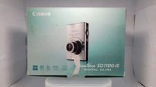 Canon Powershot SD1100 IS Silver Digital Camera Elph 8.0MP *WORKING* picture