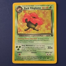 Wizards of the Coast Dark Vileplume 13/82 Team Rocket Unlimited Holo picture