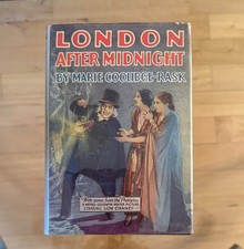 London After Midnight Marie Coolidge-Rask Photoplay Lon Chaney- HC Original DJ picture